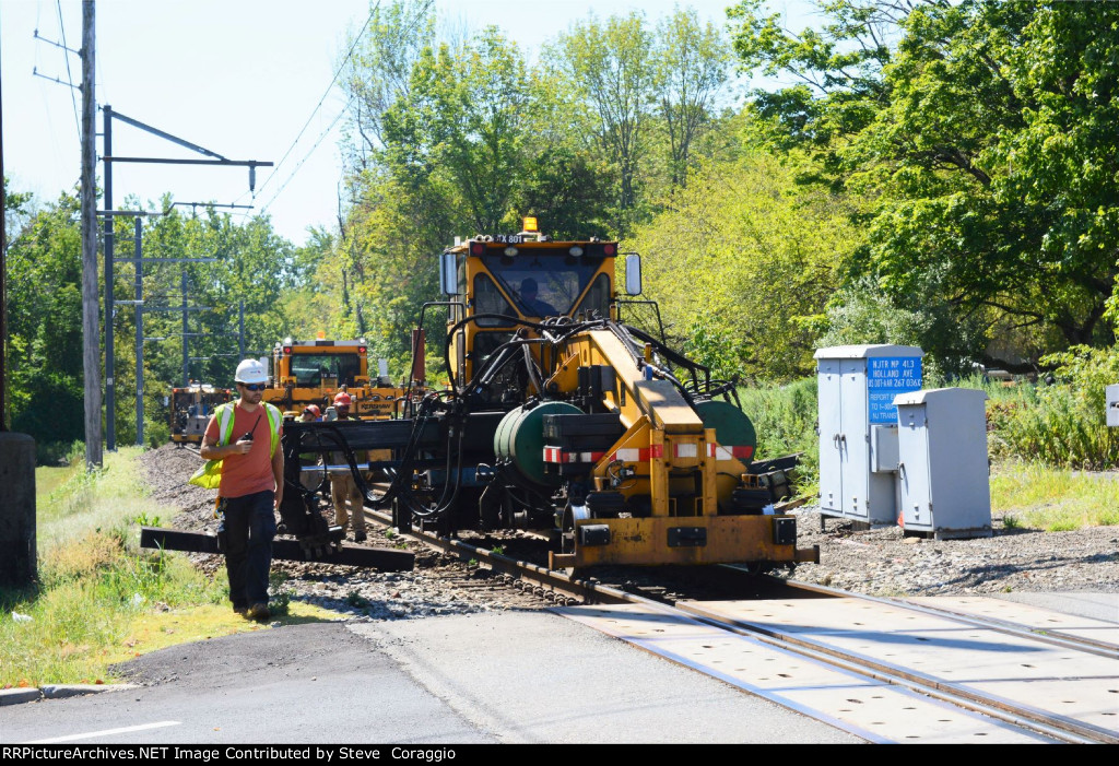 NJTR TX 801 Installing a New Tie